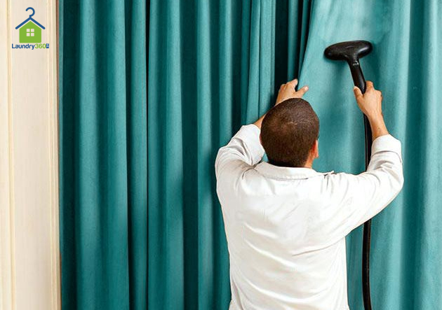 تنظيف ستائر
